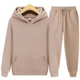 Sweatsuit - Comfy - Two-Piece - Hoodie Jogger Set - Men's Jogging Suit Sets