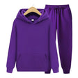 Sweatsuit - Comfy - Two-Piece - Hoodie Jogger Set - Men's Jogging Suit Sets
