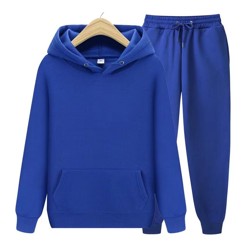Sweatsuit - Comfy - Two-Piece - Hoodie Jogger Set - Men's Jogging Suit Sets