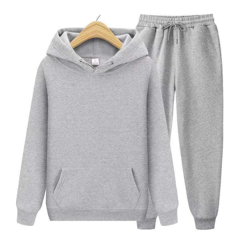 Sweatsuit - Comfy - Two-Piece - Hoodie Jogger Set - Men's Jogging Suit Sets