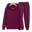 Sweatsuit - Comfy - Two-Piece - Hoodie Jogger Set - Men's Jogging Suit Sets