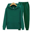 Sweatsuit - Comfy - Two-Piece - Hoodie Jogger Set - Men's Jogging Suit Sets