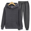 Sweatsuit - Comfy - Two-Piece - Hoodie Jogger Set - Men's Jogging Suit Sets