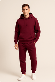 Sweatsuit - Comfy - Two-Piece - Hoodie Jogger Set - Men's Jogging Suit Sets