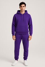 Sweatsuit - Comfy - Two-Piece - Hoodie Jogger Set - Men's Jogging Suit Sets