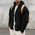 Fleece Hoodie | Warm | Zip-Up | Teddy Hoodie | Men's Fleece Jacket