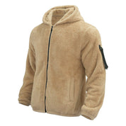 Fleece Hoodie | Warm | Zip-Up | Teddy Hoodie | Men's Fleece Jacket