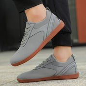 Sneakers - Men's Comfortable Breathable Lace-Up Walking Shoes