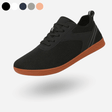 Sneakers - Men's Comfortable Breathable Lace-Up Walking Shoes
