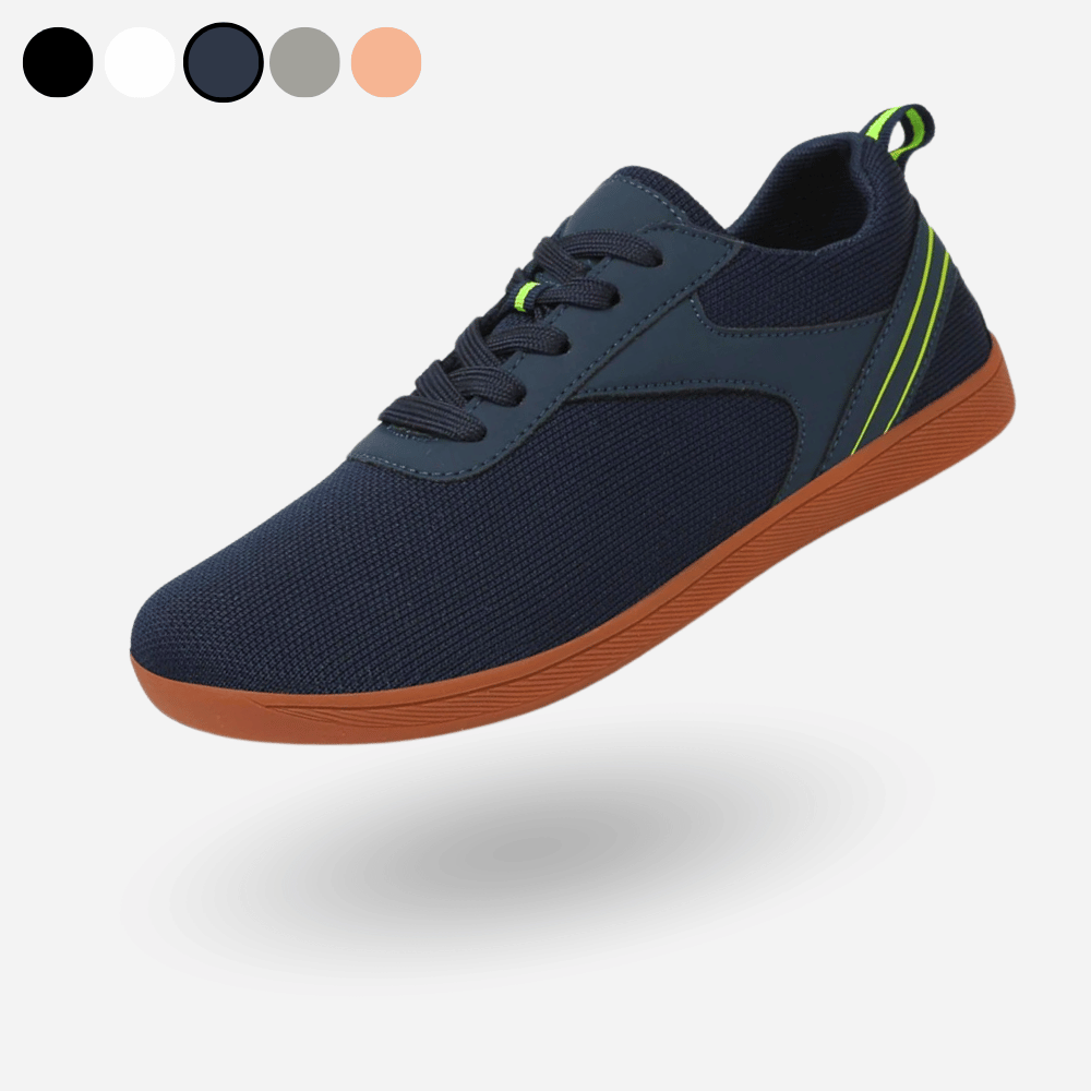 Sneakers - Men's Comfortable Breathable Lace-Up Walking Shoes