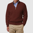 Quarter Zip Jumper | Casual | Long Sleeve | Knitted Jumper | Men's Half Zip Sweater