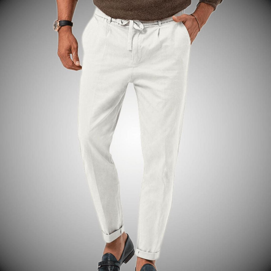 Chinos - Men's Drawstring Lightweight Chino Pants