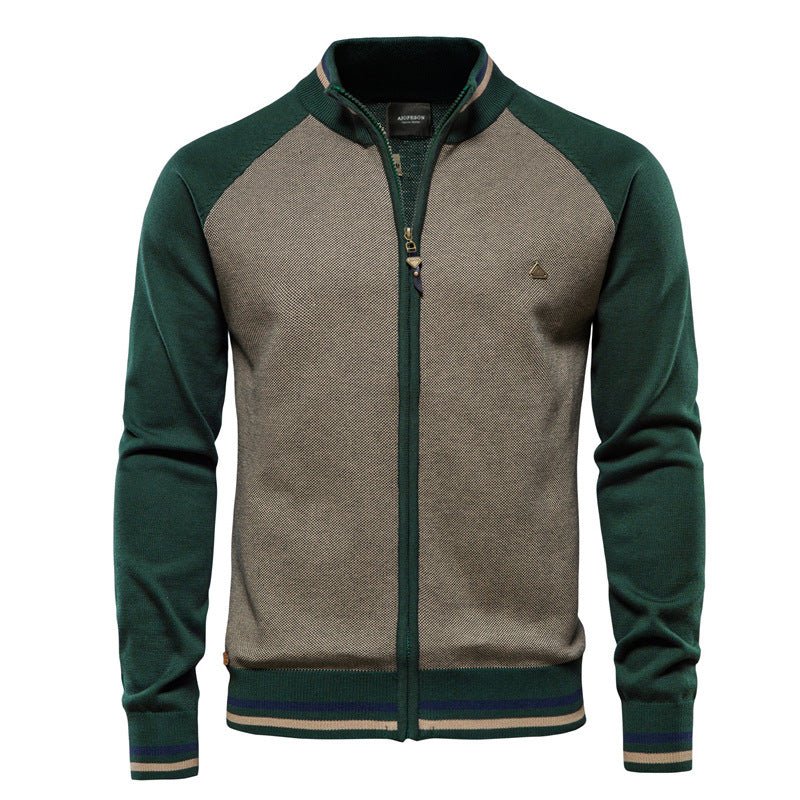 Men's Zip-Up Sweatshirt - Lightweight - Full Zip - Summer Jacket - Men's Clothing