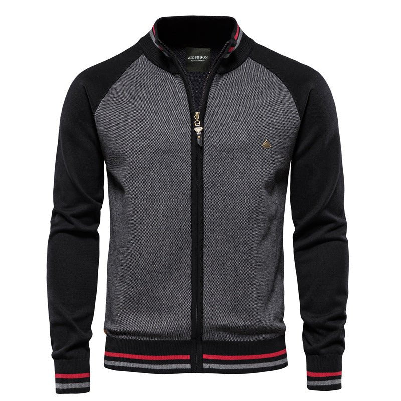 Men's Zip-Up Sweatshirt - Lightweight - Full Zip - Summer Jacket - Men's Clothing