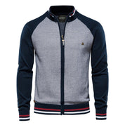 Men's Zip-Up Sweatshirt - Lightweight - Full Zip - Summer Jacket - Men's Clothing