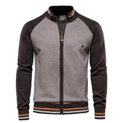 Men's Zip-Up Sweatshirt - Lightweight - Full Zip - Summer Jacket - Men's Clothing