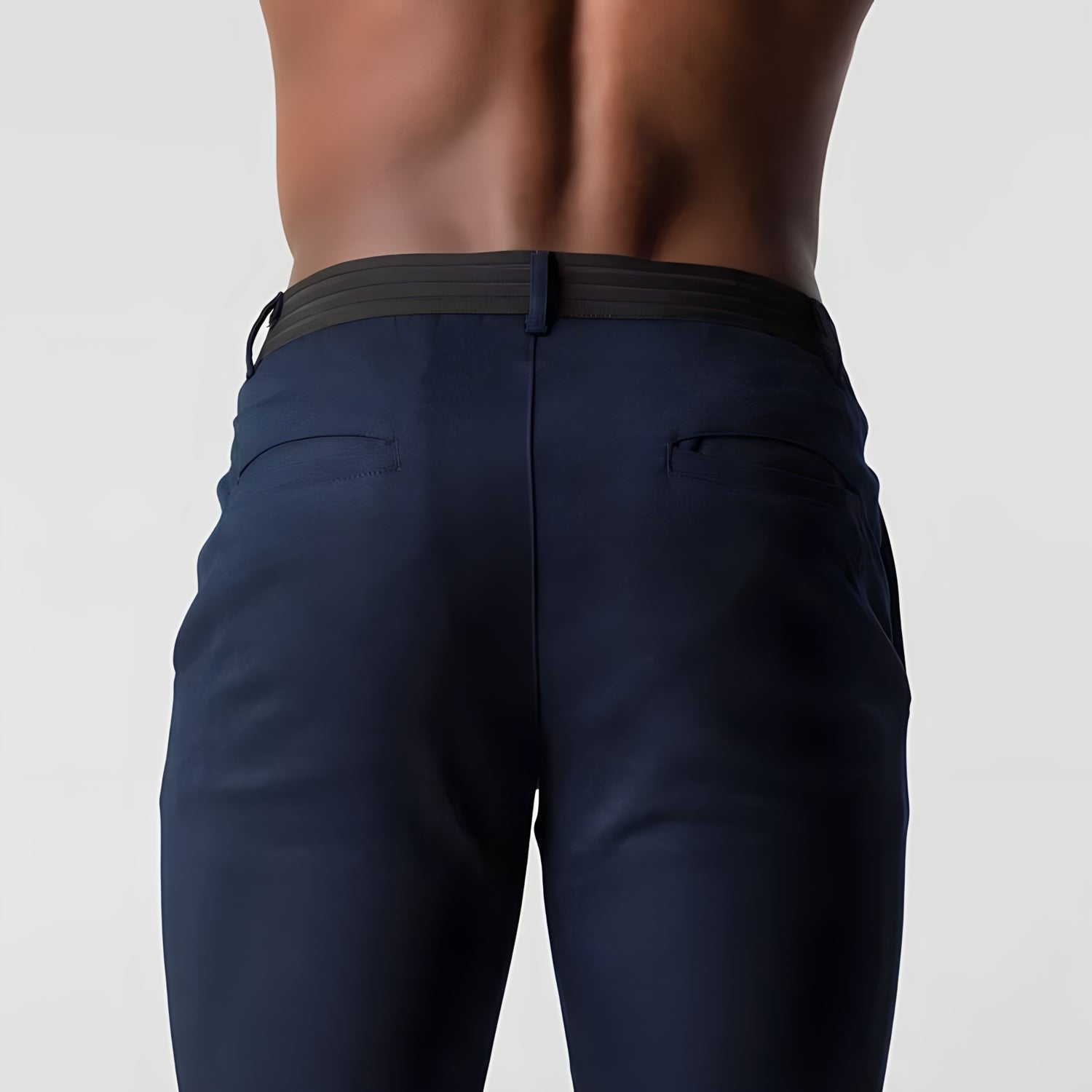 Chino Pants | Elastic Waist | Stretchy | Skinny Chinos | Mens Chinos