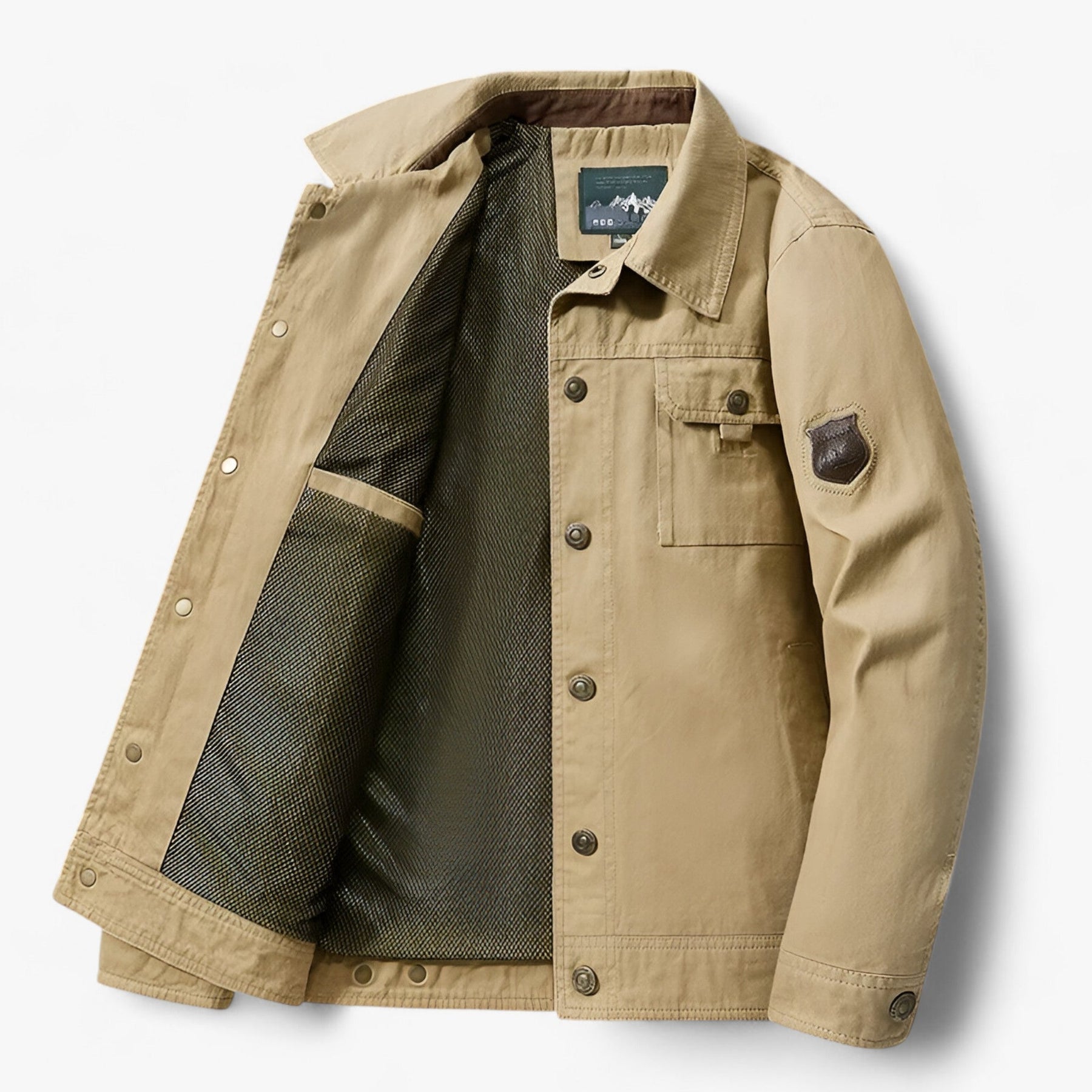 Men's Jacket | Bomber | Button-Up | Cargo Jacket | Autumn Jacket