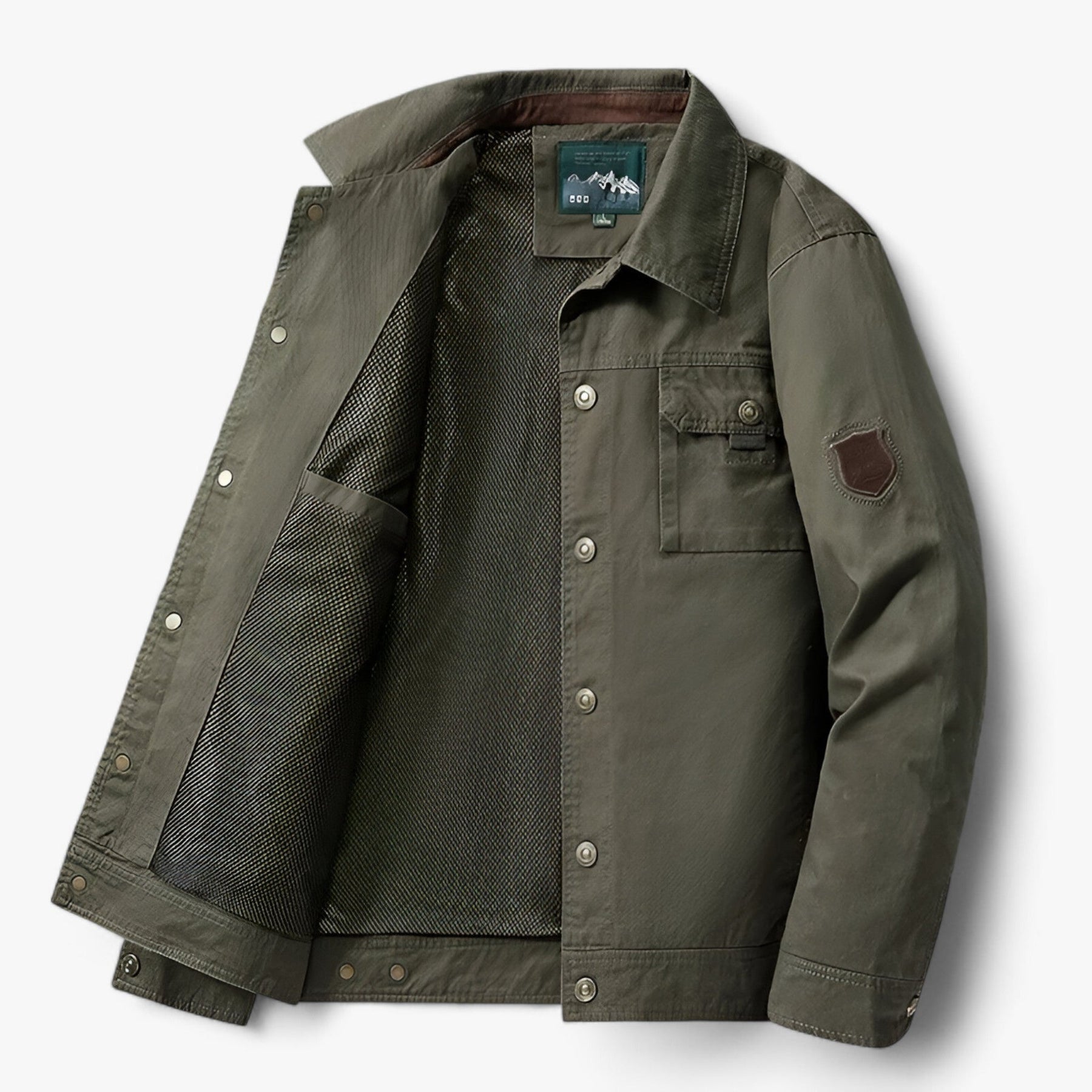 Men's Jacket | Bomber | Button-Up | Cargo Jacket | Autumn Jacket