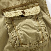 Cargo Shorts | Long | Pockets | Army Shorts | Men's Shorts