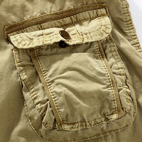 Cargo Shorts | Long | Pockets | Army Shorts | Men's Shorts