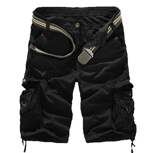 Cargo Shorts | Long | Pockets | Army Shorts | Men's Shorts