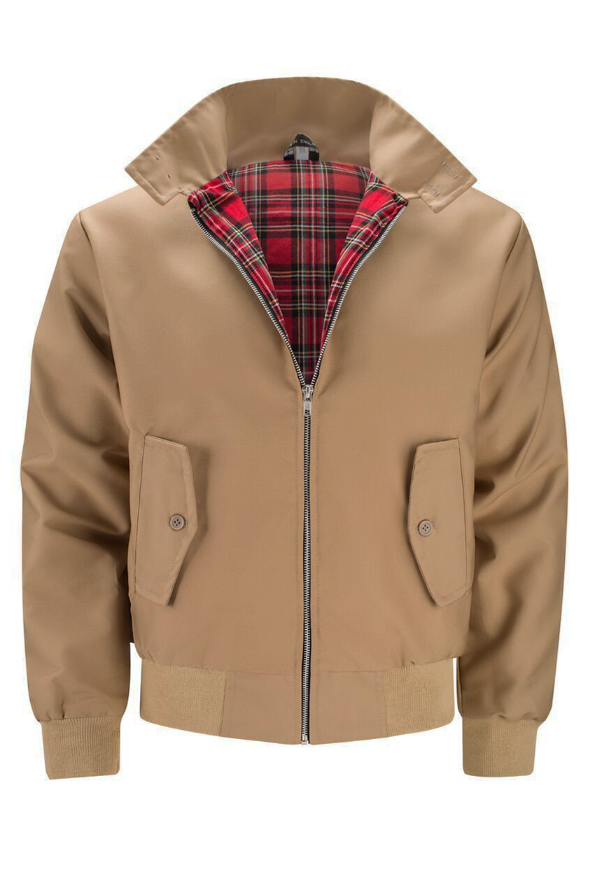 Bomber Jacket | Lightweight | Zip-Up | Harrington Jacket | Men's Jackets