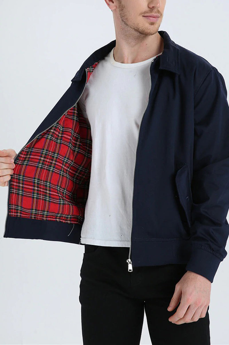 Bomber Jacket | Lightweight | Zip-Up | Harrington Jacket | Men's Jackets