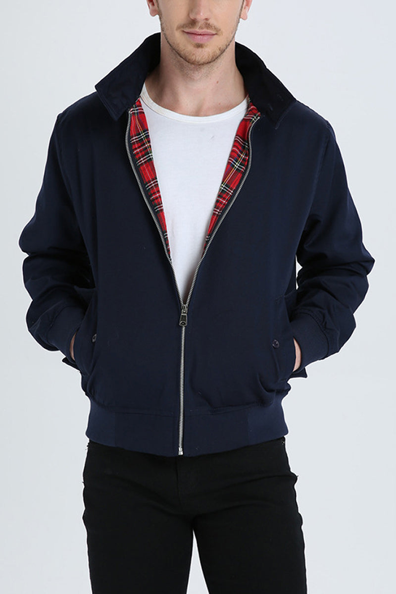 Bomber Jacket | Lightweight | Zip-Up | Harrington Jacket | Men's Jackets