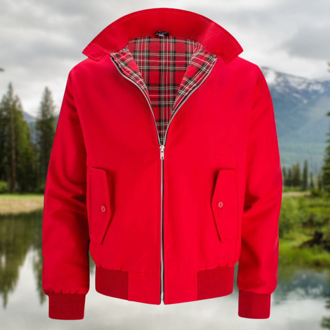 Bomber Jacket | Lightweight | Zip-Up | Harrington Jacket | Men's Jackets