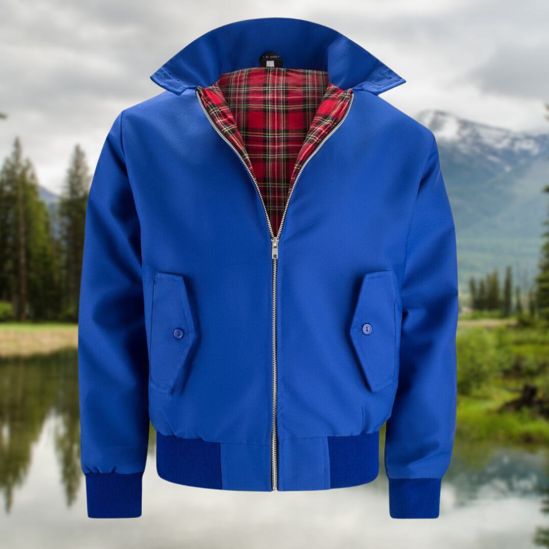 Bomber Jacket | Lightweight | Zip-Up | Harrington Jacket | Men's Jackets