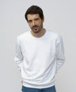 Sweatshirt | White | Crew Neck | Pullover Sweatshirt | Unisex Sweatshirt