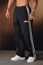 Track Pants - Men's Striped Elastic Waist Jogger Sweatpants