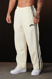 Track Pants - Men's Striped Elastic Waist Jogger Sweatpants