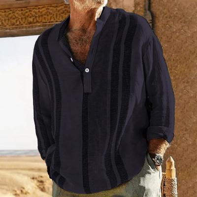 Long Sleeve Shirt | Button-Up | Loose Fit | Casual Shirt | Men's Shirts 