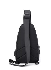 Men's Bag | Charging Port | Adjustable Strap | Waterproof Bag | Crossbody Bag