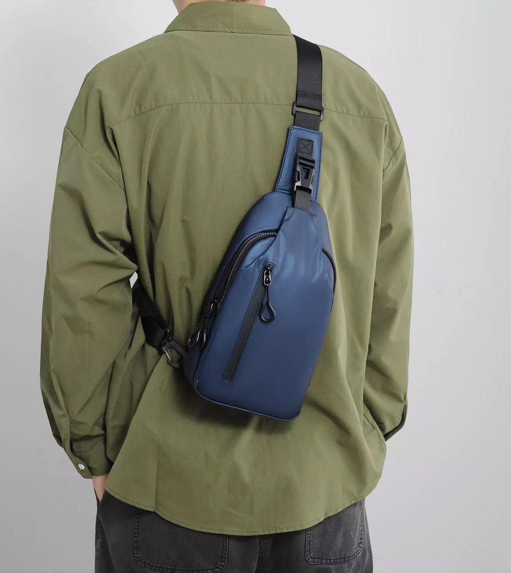 Men's Bag | Charging Port | Adjustable Strap | Waterproof Bag | Crossbody Bag