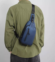 Men's Bag | Charging Port | Adjustable Strap | Waterproof Bag | Crossbody Bag