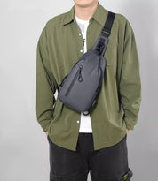 Men's Bag | Charging Port | Adjustable Strap | Waterproof Bag | Crossbody Bag