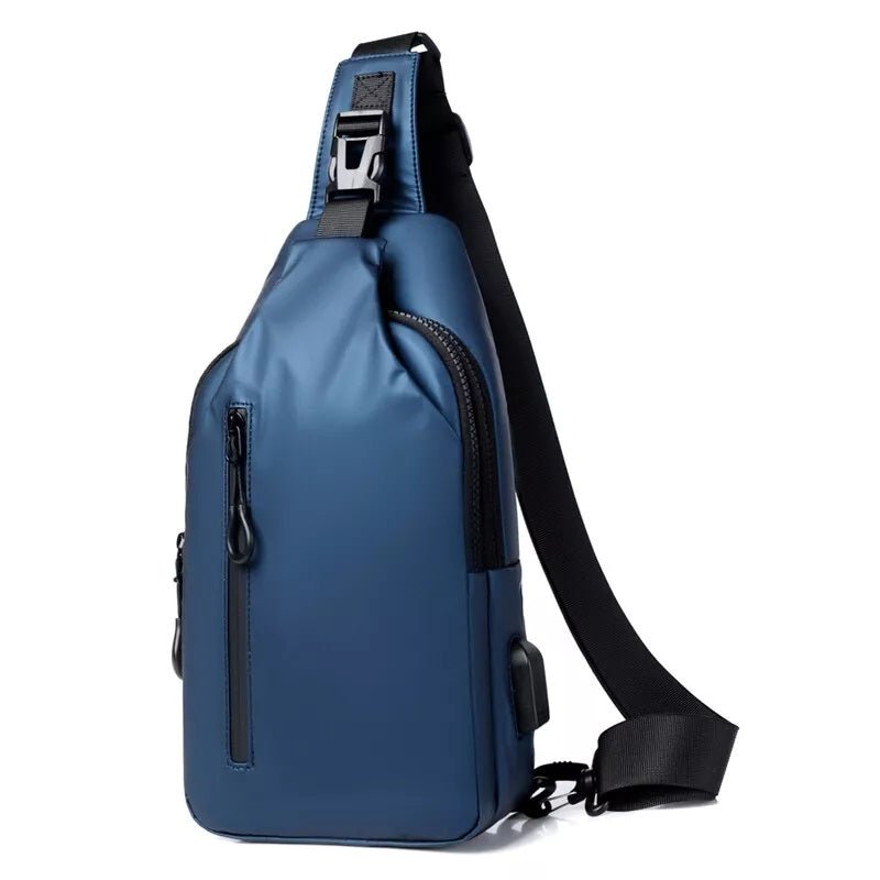 Men's Bag | Charging Port | Adjustable Strap | Waterproof Bag | Crossbody Bag