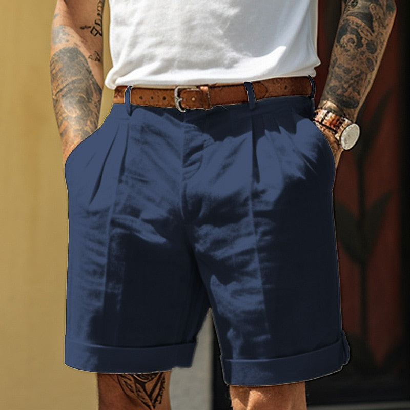 Men's Linen Shorts | Cotton | Summer | Linen Shorts | Men's Shorts